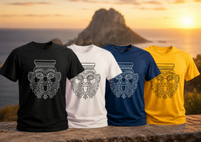 Mockup de camisetas BES TSHIRTS por YATÚ STUDIO