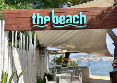 Proyecto gráfico para The Beach Restaurant por YATÚ STUDIO