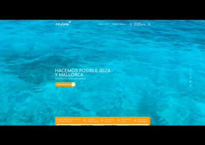 Nueva web de azuLine Hotels diseñada por YATÚ STUDIO